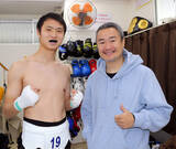 「元ＷＢＣスーパーフライ級王者・徳山昌守会長ジムから所属プロ１号誕生「５年で世界チャンピオンを出したい」」の画像1