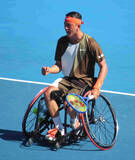 「【全豪テニス】小田凱人　男子シングルス史上２人目の４大大会連続全制覇の快挙に王手　「今年は絶対に勝たないと。行けるとこまで行ってやろう」　車いすテニス」の画像1