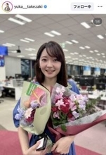 国家資格取得のテレ東アナ「ＷＢＳ」卒業…「４月から新しくチャレンジすることも」報告の竹崎由佳アナ