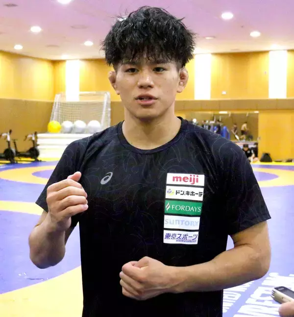 【レスリング】五輪王者の清岡幸大郎、アジア大会金メダル宣言　「必ず勝ちきる」　男子フリースタイル日本代表が合宿公開