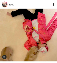 完全復活の浜崎あゆみ、ド派手な私服で愛犬と戯れる最新ショットを公開「だんご君の勝ち」
