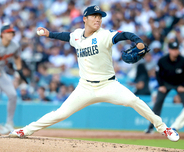 山本由伸が１０勝目へ前半戦最終登板、初回３者凡退の好発進　過去４勝のお得意様から日本人１番乗りの２ケタ勝利狙う
