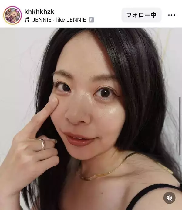 「大人っぽい＆色気増し増し」ギャル芸人の黒髪×ナチュラルメイクに仰天！「大女優感」「新鮮」エルフ・荒川が公開
