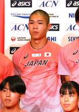 【陸上】スーパー高校生、後藤大樹の「勝ち飯」は？　「日本選手権でタイムが良かったのでいいのかなと」　Ｕ２０世界選手権の結団式に出席