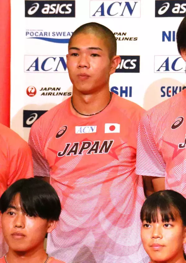 【陸上】スーパー高校生、後藤大樹の「勝ち飯」は？　「日本選手権でタイムが良かったのでいいのかなと」　Ｕ２０世界選手権の結団式に出席