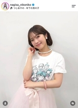 「聖子ちゃんカット風」渋谷凪咲の昭和アイドルショットに「似合う！」「綺麗やなあ」「可愛すぎ！」