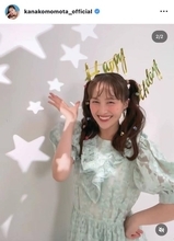 百田夏菜子、高めツイン×とき宣で超最強！ダンス姿に「アイドルすぎるだいすき」「永遠に見ていたいかわいさよ」