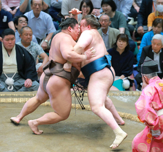 安青錦が初黒星　過去６戦全勝の伯乃富士に敗れ「相手がうまかった」「結果を受け止める」