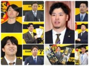 【阪神】ＮＰＢ初２億円プレーヤーが１０人　佐藤輝明が総額５億円で更改