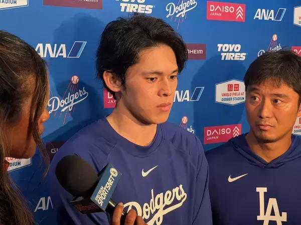 ドジャース佐々木朗希「比較的コントロールはできたし、ゾーンで勝負できた」６回持たず３失点　逆転許すも黒星は回避…救援陣崩壊でチームは首位陥落