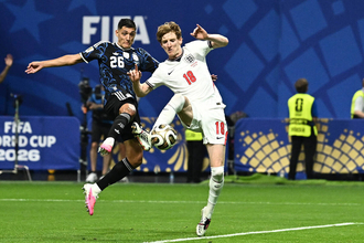 【Ｗ杯】因縁の対決はイングランドが先制　スペイン名門加入のゴードンがネットを揺らす