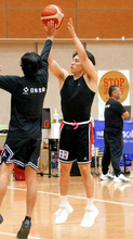 【バスケ男子】河村勇輝　 ２７日からのＷ杯アジア２次予選へ「僕たちの方が絶対に強い」　日本男子代表合宿公開
