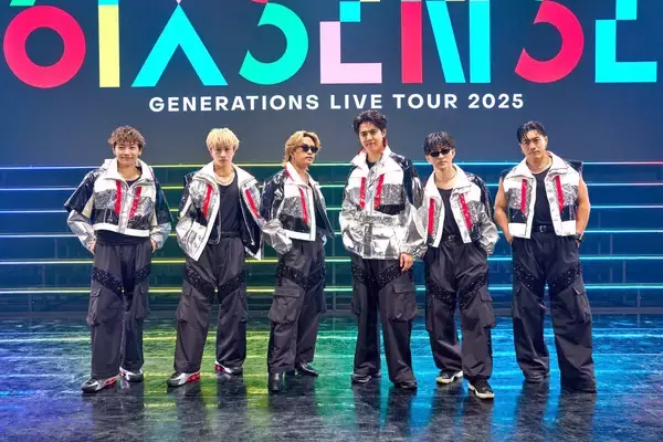 ＧＥＮＥＲＡＴＩＯＮＳ　「不安が払拭できた」６人の新体制で初のツアー完走…２０２６年ツアー日程も発表