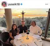 「菊池雄星「僕に会うためだけに来てくれました」大切な後輩とオフ会に「来年こそはＭＬＢで投げ合ってほしい」の声…美人妻・瑠美さんの姿も」の画像1