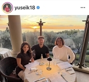 菊池雄星「僕に会うためだけに来てくれました」大切な後輩とオフ会に「来年こそはＭＬＢで投げ合ってほしい」の声…美人妻・瑠美さんの姿も