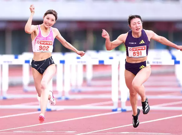 福部真子「感情が追いつかない」記録に満足できず　女子１００Ｍ障害は１２秒８３の２位「最高の状態を作らないと」…陸上日本選手権