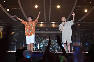 松山千春、ＴＵＢＥ公演に登場し大歓声「夢が叶いました」腎臓結石の手術後初公の場　復帰ステージで２曲歌唱