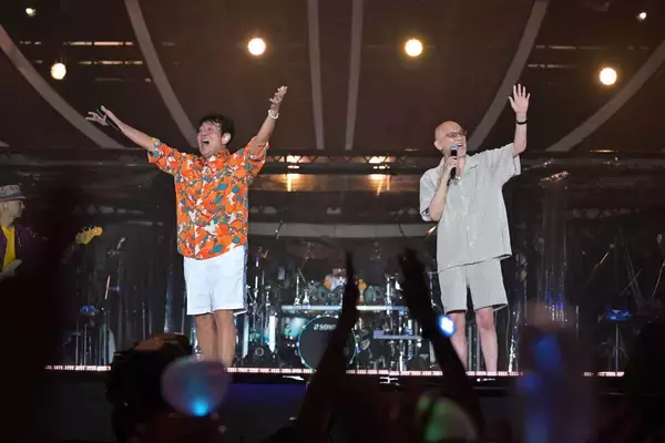 松山千春、ＴＵＢＥ公演に登場し大歓声「夢が叶いました」腎臓結石の手術後初公の場　復帰ステージで２曲歌唱