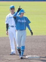 【日本ハム】ドラ５の藤森海斗が実戦初戦で”プロ初安打”　新庄監督「たいしたもんだなと」