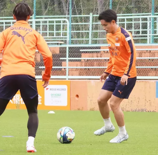 【Ｊ１清水】前節Ｊデビューの１８歳ＭＦ針生涼太がＪ２磐田との練習試合へ闘志「活躍しないと選手として価値はない」