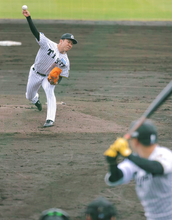 【阪神】ＷＢＣ侍ジャパンの石井大智、今季初実戦形式シート打撃登板で貫禄の“佐藤輝明斬り”