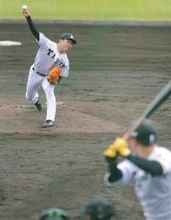 【阪神】ＷＢＣ侍ジャパンの石井大智、今季初実戦形式シート打撃登板で貫禄の“佐藤輝明斬り”