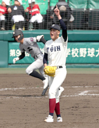 【センバツ】大阪桐蔭の２年生左腕・川本晴大が１４Ｋ完封！６回２死まで無安打投球　初戦快勝導く…九州勢に１２戦全勝