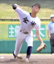 【高校野球】金光大阪、準々決勝進出　２年生エース猪井朝陽が７回２安打無失点の好投「笑顔でいい雰囲気をつくれたら」チームは初戦から２８イニング連続無失点継続