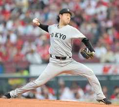 【巨人】山崎伊織、衝撃の超遅球「７５キロ」表示にマツダどよめき　７３キロ差の緩急で打ち取る