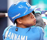 「【日本ハム】万波中正、飛距離１３３メートル衝撃弾、打球速度１８３キロ、２年連続２０号到達」の画像1
