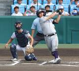 「【甲子園】花巻東が２年連続初戦突破　プロ注目　ＰＬ・清原以来の５季連続４番・古城大翔が木製バットでマルチ安打＆３得点も佐々木洋監督は「最後の最後までハラハラ」」の画像1