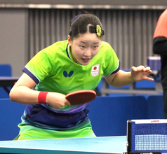 【卓球】１番手・張本美和が世界ランク４５位退ける　女子団体悲願の６０年ぶり金メダルへ…アジア大会　準々決勝ｖｓ台湾