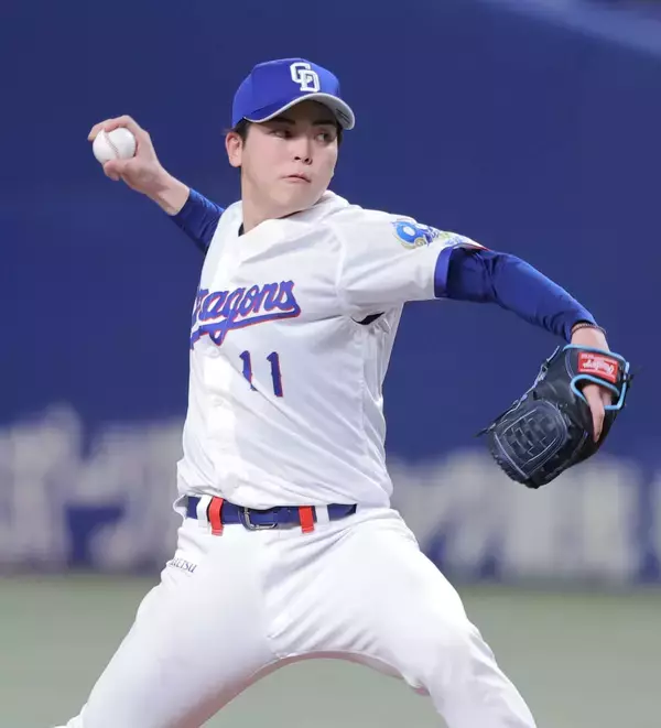 「【中日】プロ初登板初先発のドラフト１位・中西聖輝はプロ初勝利お預け「次は同じことをしないようにしたい」いきなり３失点など６回途中４失点降板」の画像