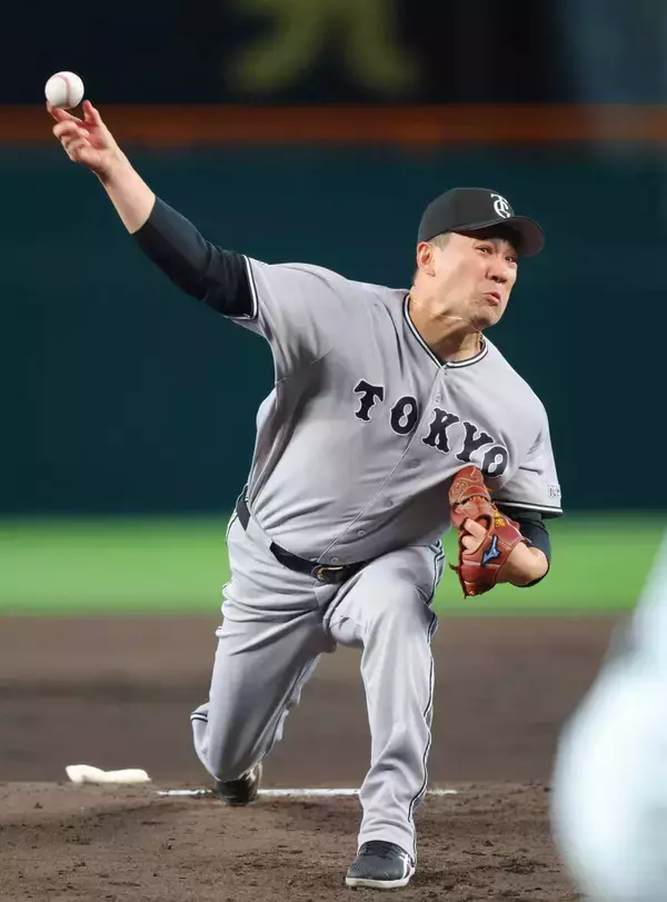【巨人】田中将大、６回途中降板　移籍後最多の８奪三振　１０４球の熱投