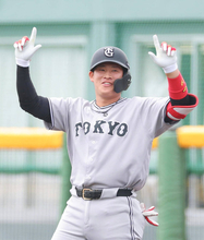 【巨人】カード３連勝へ　初回に怒涛の５連打と犠飛で３点先制　門脇誠が口火の左前打…２軍・楽天戦