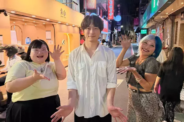 「超調査チューズデイ」初海外ロケに坂口健太郎がサプライズ参戦！信子＆植田紫帆と大人気チェーンの台湾限定グルメ満喫