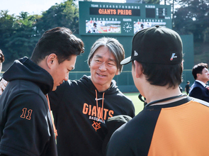 巨人・田中将大　松井監督は「ヒーロー」ヤンキースの大先輩「監督の偉大さ現地でも感じた」
