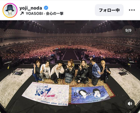 ＲＡＤＷＩＭＰＳ野田洋次郎、ＹＯＡＳＯＢＩとの対バンに「会心の一撃喰らった」「見てるだけで幸せ」