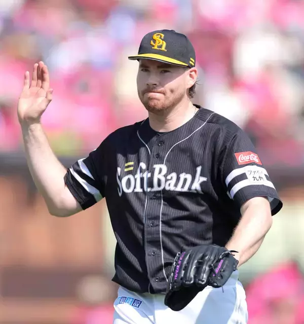 【ソフトバンク】スチュワートの出場選手登録を抹消　１６日の楽天戦で５回途中３失点