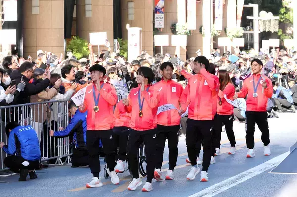 【五輪】日本代表選手団が４・２５東京・日本橋で凱旋パレードへ…メダルラッシュ後押しに感謝