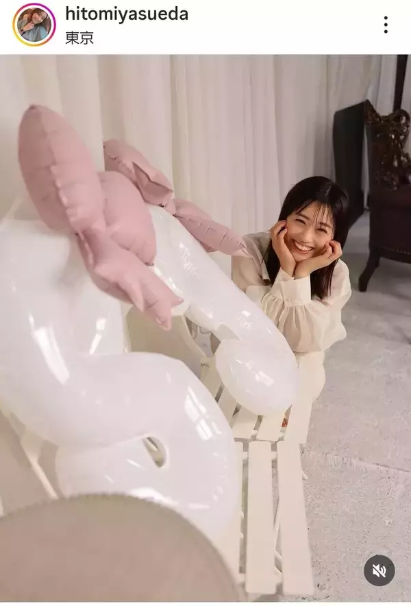 夫は“ピコ太郎”古坂大魔王！「こんなきれいな奥様が」「美人の嫁さん」「羨ましい！」抜群スタイルも話題の安枝瞳