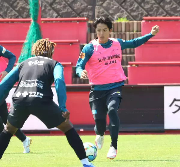 【Ｊ２札幌】岐阜戦で１３試合ぶり出場のＭＦ田中宏武　２試合連続の活躍へ「ゴールに向かって行く」…６日・ホーム長野戦