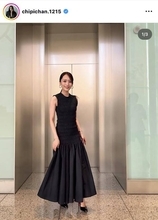 近藤千尋の次女との２ショットにうっとり　「素敵過ぎ」「めちゃ綺麗」「黒衣装カッコいい〜」「かわいいママ」