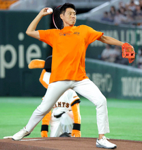 【巨人】松岡修造、ファーストピッチでリベンジ達成に「人生で最も自信を持てた日」逆転Ｖへ超熱血エール「読売ジャイアンツなら…できる！！」