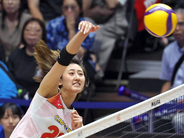 【バレー】日本女子が韓国一蹴　“待ちぼうけ”の約５０分は「けっこうポジティブ」「楽しくできた」秋本美空が明かす