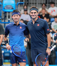 【テニス】錦織圭さん、フェデラーとダブルス結成「スイスから友人がきました」と案内して現れたレジェンド…有明コロシアムで引退記念イベント