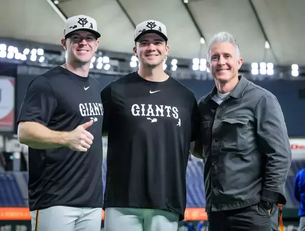 【巨人】フィリーズなどで強打の二塁手として活躍したレジェンドが東京ドームでダルベックらと交流「満喫しています」