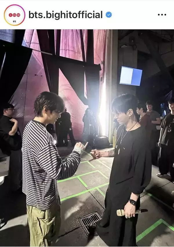 「こういうのが見たかった！」ＢＴＳ、わちゃわちゃ「待ち時間の過ごし方」に反響「いやされるわ～」…現在ワールドツアー中