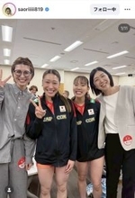 木村沙織さん、石川真佑ら女子バレー代表との「わちゃわちゃ」ショット披露！　「凄いメンバー」「最高です」