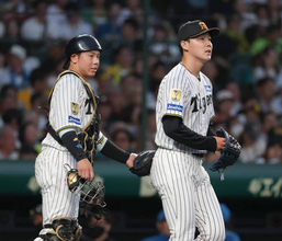【阪神】梅野隆太郎、大学の後輩・木下里都とバッテリー結成　４回３失点で敗戦投手となるも「今後が楽しみ」